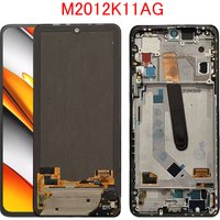 6.67โOrigina 120Hz For Xiaomi Poco F3 LCD Display Screen Touch Panel Digitizer Replacement Parts Screen With Frame M2012K11AG