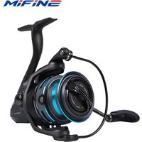 MIFINE CAPTAIN FEEDER Fishing Reel 4500 5500 10KG Max Drag Coil Professional 6+1BB Worm Shaft System Light Spinning Feeder Reel