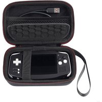for RG34XX Handheld Game Console Scratchproof Carrying Case Shockproof Storage Bag Hard Case with Mesh Pocket