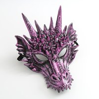 Happy Halloween Horror Dragon Mask Plastic Dragon Face Horrible Masks for Halloween Carnival Christmas Easter Party Decorations