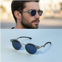 AliExpress YTYIN Men's Sun Polarized Glasses, Metal Material, Sports, Driving, Retro Style