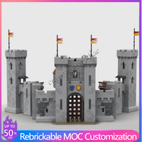 2742 PCS Construction Kings MOC Customize Modular Building Block Model Educational Technology Popular DIY Toy Christmas Gift