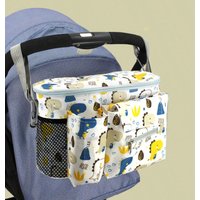 Stroller hanging bag, large multi, waterproof durable, pushchair organizer, mom bag, must for outings.