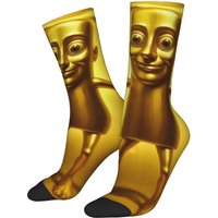 Funny Sock Tung Tung Tung Sahur 5 Vintage Quality Pattern Printed Men Crew Socks Novelty Men's Socks