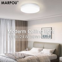 MARPOU Ultradünne runde Deckenleuchte MARPOU LED Moderne Lichter 220V110V Innenbeleuchtung Deckenleuchter Küche Schlafzimmer Lampen