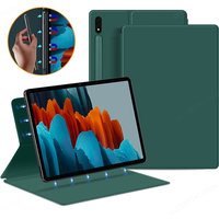 Magnetic Tablet Cover For Samsung Galaxy Tab S8 S9 S10 Ultra 14.6 S7 Plus FE 12.4 11 inch TB-X710 Case Pencil Holder Funda Capa