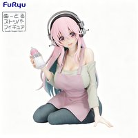 FuRyu Noodle Stopper SUPER SONICO -Loving Mother SONICO- Figurka Anime z PVC, 10 cm, Kolekcjonerski Model Zabawka