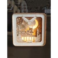 3D Wooden Puzzles Castle Model Kit Night Lights For Kids Desk Decorations Birthday Christmas Gifts For Women