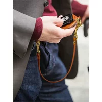 Long Genuine Leather Strap for Apple Watch Series 11 10 9 8 7 6 5 4 SE 40 41 42 44 45 49 46mm Hanging Pocket Watch Band Bracelet
