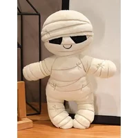 Cartoon Mummy Halloween Gift Plush Toy Kawaii Creative Devil Doll Giving Kids Birthday Holiday Gift