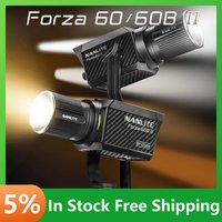Nanlite Forza 60 60B II LED Photography Light 60W 2700K-6200K Outdoor Monolight COB Lighting Flash Strobe lamp Bi Color
