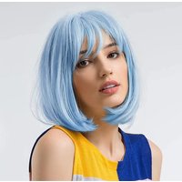 HAIRJOY Synthetic Hair Wig Bobo Wig Fashion Short Blonde Wig Carnival Wig for Women