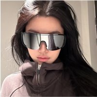 AliExpress PEISHI Y2K Style Professional Cycling Sunglasses Windproof Glasses for Men Women Retro-Reflective Sheeting Lens Riding Sport Eyewear