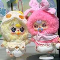 New baby three Blind Box baby Series Kawai Pendant Toys Collect Ornaments Figure Doll Mystery KeyChain Christmas girl Gift