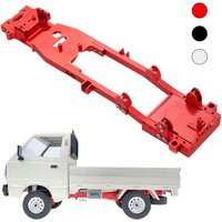 1 Pcs D12 CNC Metal Body Chassis Frame Beam for WPL D12 1/10 RC Drift Car DIY Upgrade Parts Accessories