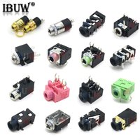 10PCS/lot Headphone jack 3.5mm PJ PJ313 PJ320 PJ326 PJ327 PJ358 PJ392 PJ342 Audio and video female dual channel stereo jack
