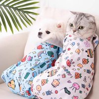 Baibu Tie Cat Fixed Magic Cloth Pet Wrapping Cat Cloth Nail Cutting Injection Anti scratch and Anti bite