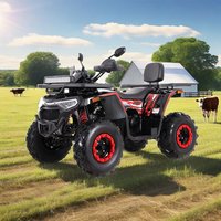 Tao Motor Chinese Wholesale Farm Use 4 Wheeler Automatic Four Wheeler 4x2 Cuatrimoto Quadriciclo Gas Quad Bike Adult 200cc ATV