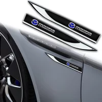 2PCS Side Sports Decals Car Body Decoration Stickers For MAZDA 2 3 6 ATENZA 3 BK BL 5 CR CW 6 II GH CX-7 ER MX-5 NC Car Products