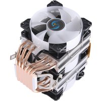 Triple Tower CPU Air Cooler, 6 Copper Heatpipes, 3x90mm Silent 4Pin PWM PC Cooling Fan for Intel 1150 1151 1200 1700 AMD AM4 AM5
