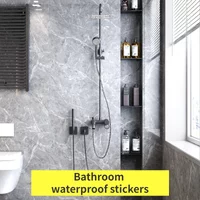 Marble Self Adhesive Wallpaper Vinyl Wall Stickers Waterproof Contact Paper For Bathroom Decorative Film Home Decor