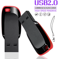 High Speed USB Pendrive 64GB 32GB 16GB 8GB Memoria USB Memory Stick Pen Drive USB Flash Drives Waterproof U Disk 128GB