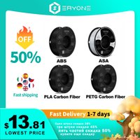 ERYONE Promotion ASA ABS PETG/PLA Carbon Fiber Filament 1kg 1.75mm ±0.03mm For 3D Printer FDM Hight Quality Fast delivery