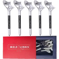10° Angle Golf Tees, Pack of Durable Plastic Tees with Alignment Aid, Essential Golf Accessories & Gift for Golf Lovers