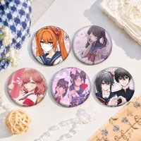 Game Yandere Simulator Pins, Cartoon Brooches, Badge Gifts, Clothing, Backpacks, Stationery, Accessories