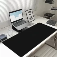 XXL Mouse Pad Black Mousepad Gamer Lager Computer PC Desk Mat 900X400 Keyboard Anime Office Carpet Playmat Kawaii Extended Rug
