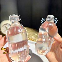 Clear Maltose Filled Water Bottle Squishy Toy, Fidget Stress Relief for Students & Office Workers