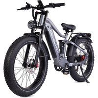 AliExpress NONE RZOGUWEX S7 adult E-bike 48V25Ah city ebike battery 20-inch fat tires E-Mountain bike 1000W all-terrain electric bicycle