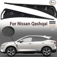 2pcs Car Fender Side Vents Air Wing Vent Trim Sticker For Nissan Qashqai J10 J11 Juke 2 Micra K12 K14 X-T Mk7 Mk8 tsi tdi Estate