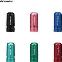 Liteskin Alluminum Valve Cap for Road Bike MTB Presta 2PC Presta Tyre Valve Protector Ultralight