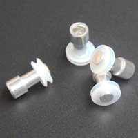 5pcs Universal Replacement Floater And Sealer For Kitchen Pressure Cooker 1 Float for Valve + 4 Sealing Washers, Easy to Install