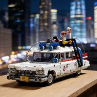 New In Stock Ghostbuster Ecto-1 Building Blocks Car Model Bricks for Adults Toys Halloween Christmas Gifts