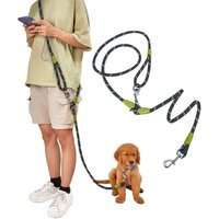 Hands Free Dog Leash 2M Thicken Multifunction Adjustable Reflective Anti-los Dog Rope for Dog Running Walking Training Essential