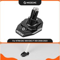 NICECNC Seitenständer-Verlängerungspad-Stützplatte für KTM EXC 300 EXC-F 350 2008-2023, passend auch für Husqvarna TE 300 und GasGas EC 300