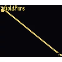 Goldpure Luxury 24K 9999 Pure Gold real gold Women's fashion thread bracelet