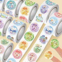500pcs Cartoon Animal Stickers Teacher Reward Stickers for Kids, Party Decoration Sticker for School Classroom Home