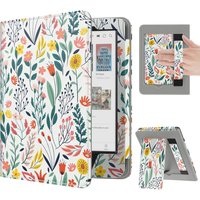 Case for 6"Kobo Clara BW/Clara Colour/Clara 2E,Slim PU Shell Cover Case with Auto-Wake/Sleep for Kobo Clara,Card Slot Hand Strap