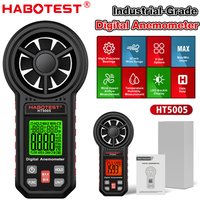 Industrial Grade Digital Anemometer Wind Speed Meter Air Flow Rate Measurement M/s Km/s Ft/s Ft/m Knots Mil/h CFM CMM CMS Gauge