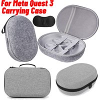 For Meta Quest 3 Larger Capacity Storage Bag Portable EVA Hard Shell Box Protective Carrying Case for Meta Quest3 VR Accessories
