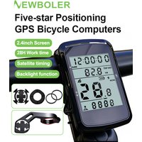 AliExpress NONE NEWBOLER Bicycle Computer Wireless GPS Bike Speedometer MTB Road Bike Cycling Odometer USB Rechargeable Digital Stopwatch