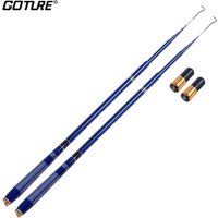 Goture Portable Mini Telescopic Fishing Rod 1.8m 2.4m 2.7m 3.0m 3.6m Freshwater Carp Stream Ultralight Feeder Pole