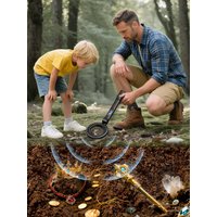 ANENG DM3005B/DM3004A Handheld Metal Detector Dual Mode Alarm for Security Check Treasure Hunting Outdoor Inspection Universal