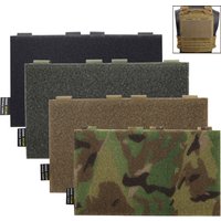 Tactical Vest Patch Molle Adapter Panel Hook&Loop Converter Mounting Placard Badge Patches EDC Tool Bag