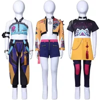 KPop Cosplay Rumi Zoey Mira Cosplay Costume for Children Girls Halloween Carnival Party Role Playing Dress Outfits Xmas Gifts