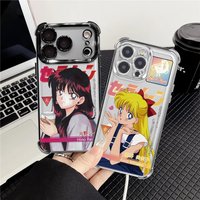Sailor Moon Love And Beauty Soft Phone Cover Case for iPhone 17 12 Air 16 Pro Max 14 15 Plus 11 13