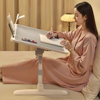 Bedroom Bay Window Inclined Lifting Table Multi-functional Home Desk Student Dormitory Study Table Bed Office Small Table